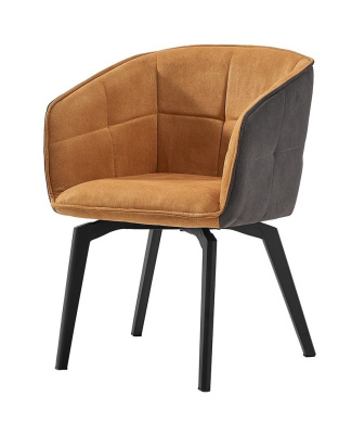 Стул HERTA 13359 MUSTARD желтый. Фото