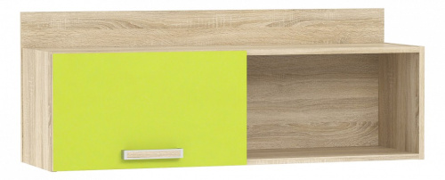 Акварель НМ 011.38 М1 Полка Лайм, Дуб Сонома. Фото №1