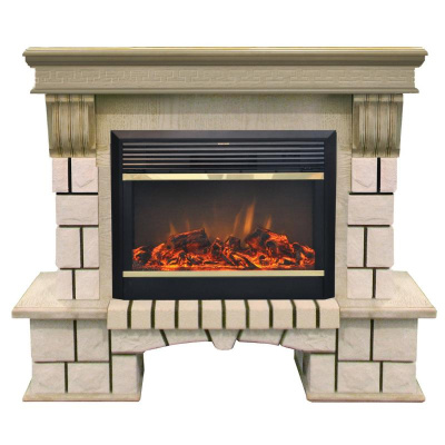 AS6633 Электрокамин RealFlame Stone New 26 WT с Moonblaze BR S фото AS6633 Электрокамин RealFlame Stone New 26 WT с Moonblaze BR S. Фото №2