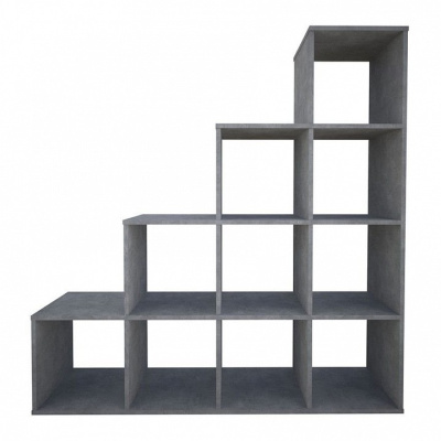 Стеллаж Polini Home Smart, серый. Фото №3