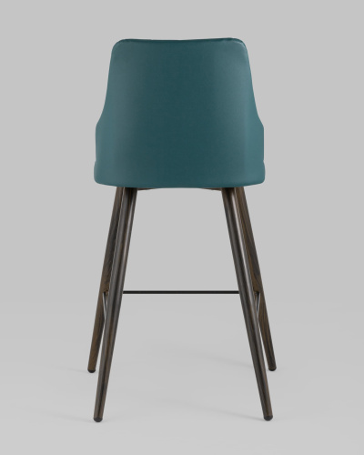 Стул полубарный Коналл экокожа темно-синий. Фото №6