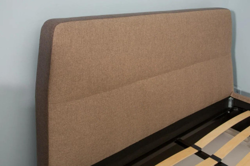 Кровать с ортопедическим основанием и ящиком Сканди 1.6 Жемчужно-белый. Фото №7