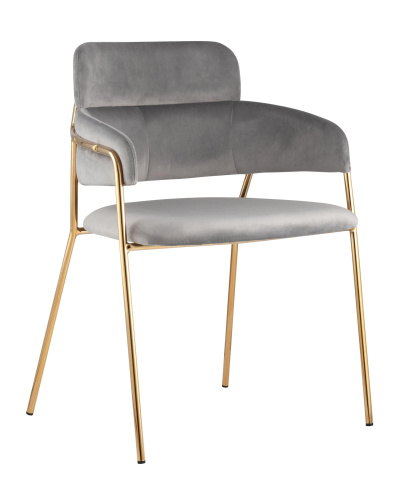 Стул Полин светло-серый. Фото №1