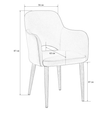 Кресло офисное TopChairs Unit черное. Фото