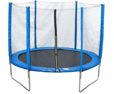 Батут AL-out244 2440 мм, серый, синий. Фото