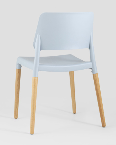 Стул BISTRO серо-голубой. Фото №7