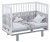 Кроватка Polini Kids Simple 340, белый фото Кроватка Polini Kids Simple 340, белый. Фото №3