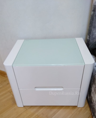 Тумба прикроватная DUPEN M-110 белая фото Тумба прикроватная DUPEN M-110 белая. Фото №4