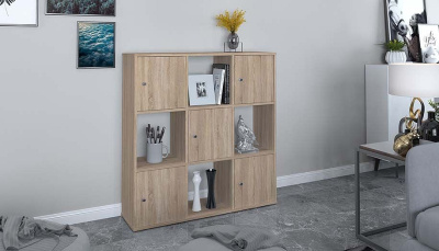 Ящик Polini Home Smart, древесина коричневая светлая дуб. Фото