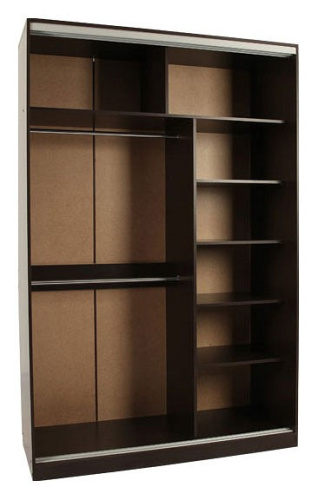 Гранд 2-600* (полки справа) венге/крем. Фото №2