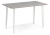 Стол деревянный Денвер Лофт 120 25 мм бетон / белый матовый. Фото №1