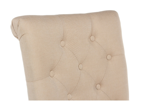 Стул деревянный Amelia white / fabric cream. Фото №5