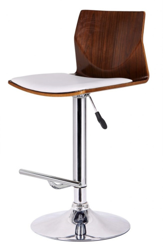 Стул барный JY1955 белый. Фото №3