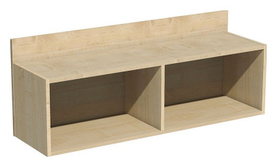 (Сильва) НМ 011.38 Полка с дверкой Фанк. Фото №2