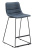 Стул полубарный CQ-8280E-1 синий 2078. Фото №1